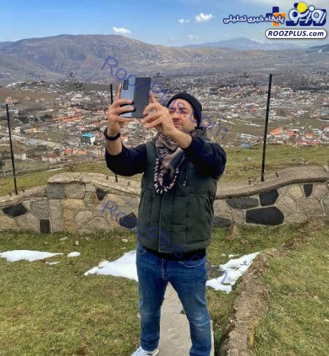 تفریح روز جمعه بهرام رادان/عکس