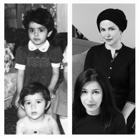 عکس بامزه کمند امیرسلیمانی با دوست دوران کودکی اش عکس بامزه کمند امیرسلیمانی با دوست دوران کودکی اش