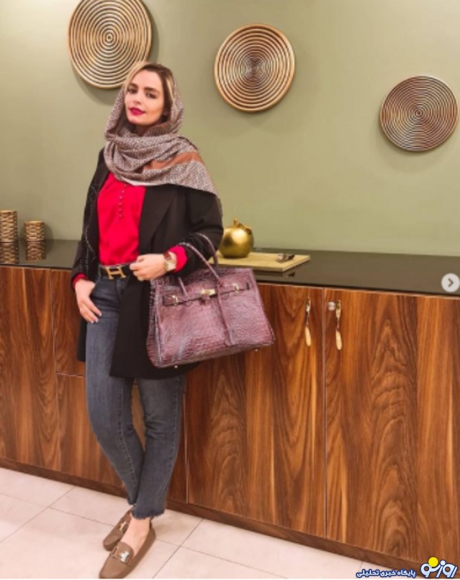 ست زیبای شال و کیف سپیده خداوردی +عکس ست زیبای شال و کیف سپیده خداوردی +عکس