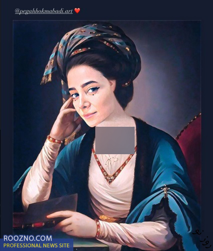 پرتره بی حجاب الناز حبیبی که جنجالی شد/عکس پرتره بی حجاب الناز حبیبی که جنجالی شد/عکس