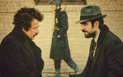 گریم جالب امیر آقایی و پولاد کیمیایی در خائنکشی امیر آقایی و پولاد کیمیایی در خائنکشی