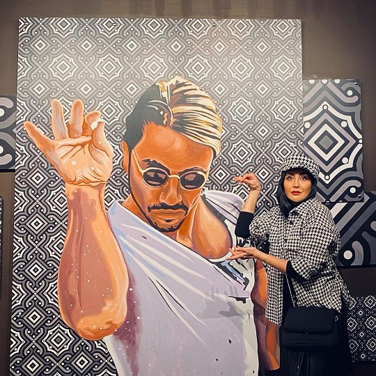 وقتی مریم معصومی در کنار سرآشپز نصرت از او تقلید میکند + عکس وقتی مریم معصومی در کنار سرآشپز نصرت از او تقلید میکند + عکس