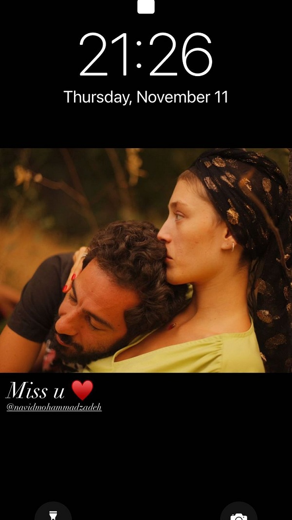 عکس +18 فرشته حسینی با نوید محمدزاده! عکس +18 فرشته حسینی با نوید محمدزاده!