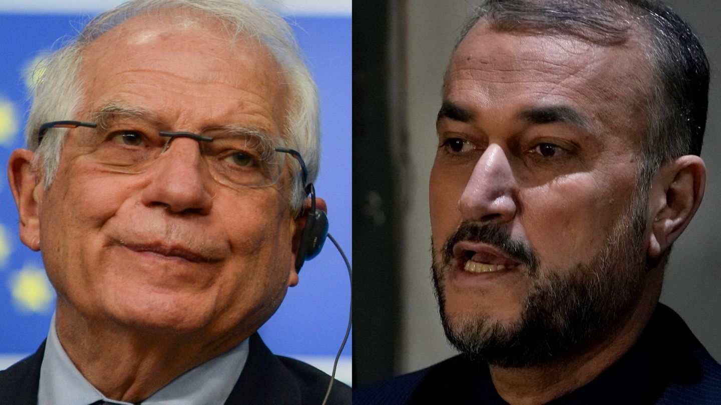 امیرعبداللهیان: تروریستیخواندن سپاه شلیک به پای اروپاست / پارلمان اروپا به تبعات منفی این رفتار احساسی خود بیندیشد / پاسخ و واکنش، متقابل خواهد بود / بورل: من به تلاشهای خود برای نیل به توافق ادامه میدهم امیرعبداللهیان: تروریستیخواندن سپاه شلیک به پای اروپاست / پارلمان اروپا به تبعات منفی این رفتار احساسی خود بیندیشد / پاسخ و واکنش، متقابل خواهد بود / بورل: من به تلاشهای خود برای نیل به توافق ادامه میدهم