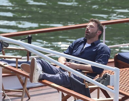 بن افلک از جنیفر لوپز خسته شد! / عکس جنجالی ماه عسل در پاریس