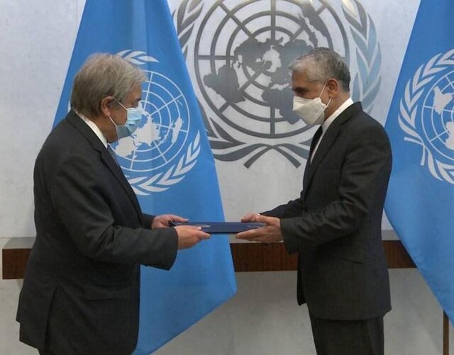 نامه سفیر ایران به دبیرکل سازمان ملل: امکان دارد حمله سایبری به آلبانی توسط منافقین طراحی شده باشد تا آن را به جمهوری اسلامی نسبت دهند نامه سفیر ایران به دبیرکل سازمان ملل: امکان دارد حمله سایبری به آلبانی توسط منافقین طراحی شده باشد تا آن را به جمهوری اسلامی نسبت دهند