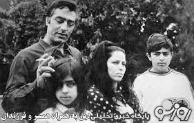 عکسی کمتر دیده شده از فردین در کنار همسرش