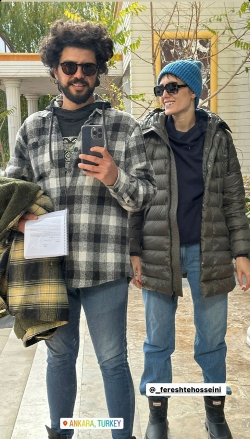 فرشته حسینی باز هم با یک استایل عجیب ظاهر شد! فرشته حسینی باز هم با یک استایل عجیب ظاهر شد!