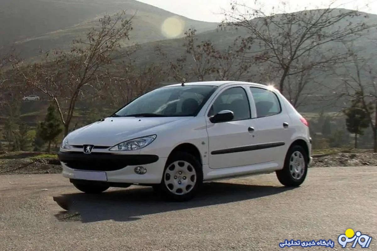 قیمت خودرو کاهشی شد؛ پژو ۲۰۶ چند؟ قیمت خودرو کاهشی شد؛ پژو ۲۰۶ چند؟