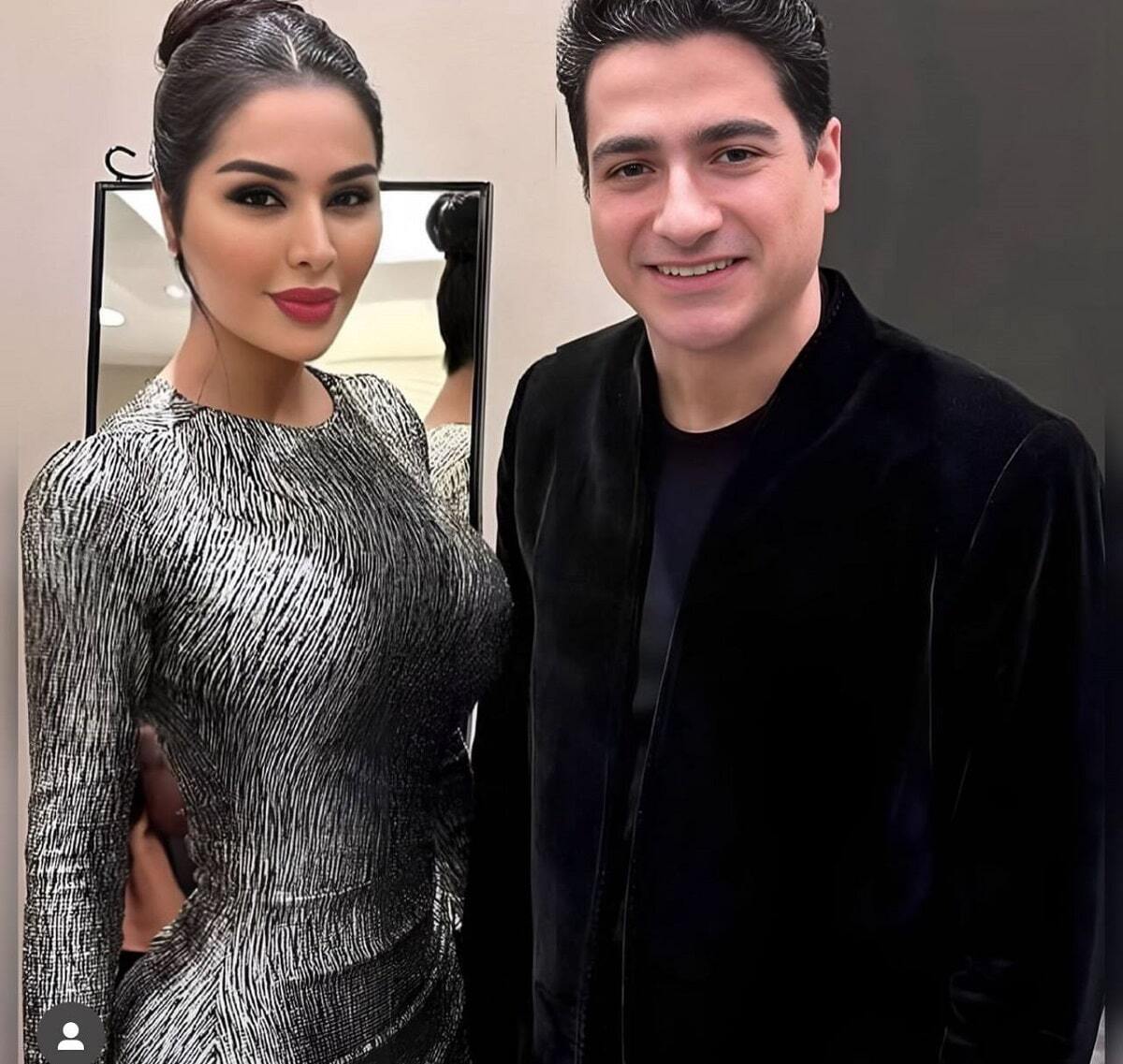 جنجالی شدن عکس دونفره دنیا جهانبخت با همایون شجریان جنجالی شدن عکس دونفره دنیا جهانبخت با همایون شجریان