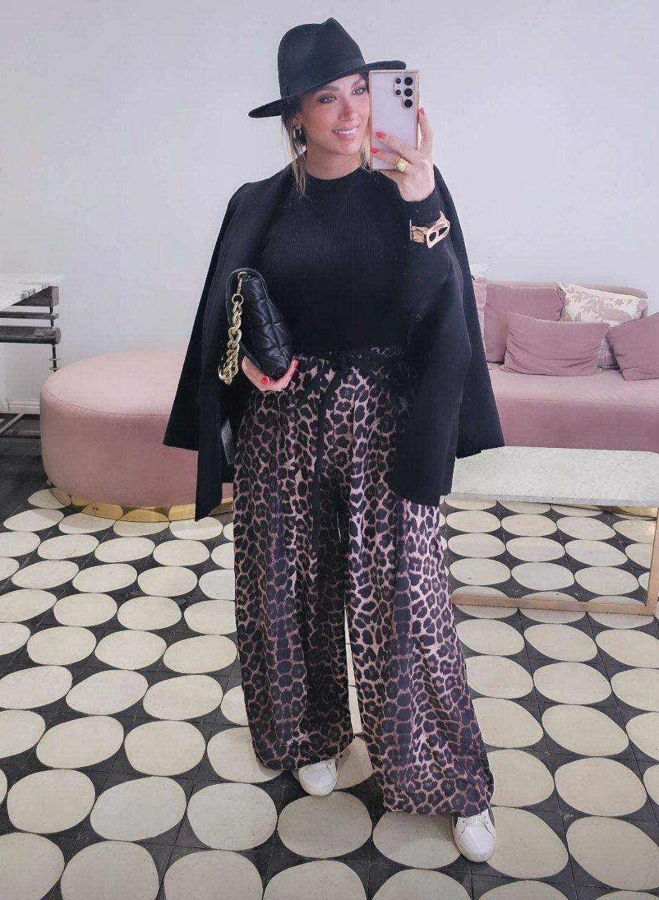 جنجال همسر بهرام رادان با کلاه کابویی و شلوار پلنگی/عکس جنجال همسر بهرام رادان با کلاه کابویی و شلوار پلنگی/عکس