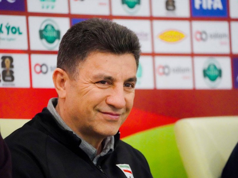 قلعهنویی و شجاع خلیلزاده مقابل خبرنگاران قلعهنویی و شجاع خلیلزاده مقابل خبرنگاران