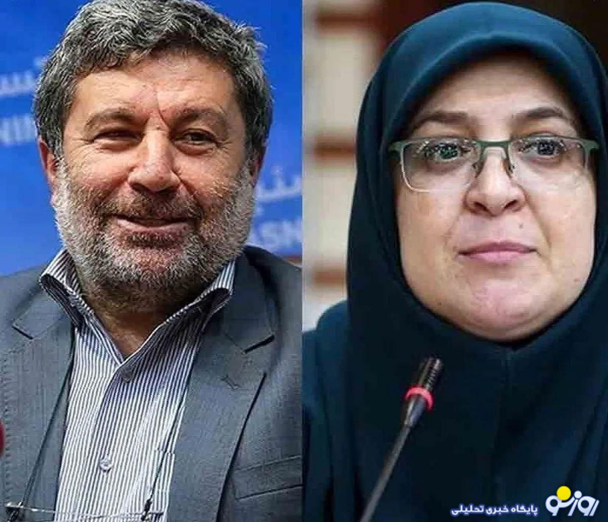 الیاس حضرتی رئیس شورای اطلاعرسانی و فاطمه مهاجرانی سخنگوی دولت شدند الیاس حضرتی رئیس شورای اطلاعرسانی و فاطمه مهاجرانی سخنگوی دولت شدند