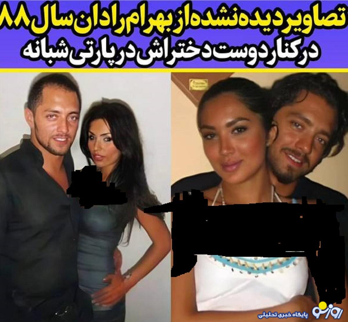 دردسر لو رفتن عکس های بهرام رادان با دختران در مهمانی دردسر لو رفتن عکس های بهرام رادان با دختران در مهمانی