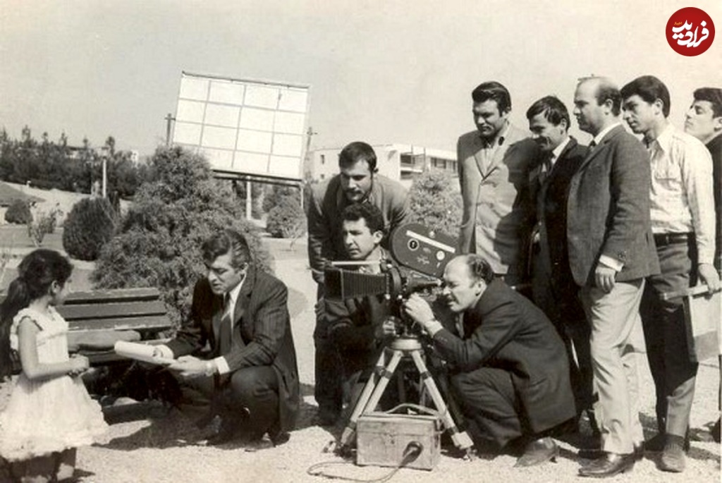 «فردین» در پشت صحنه فیلم سلطان قلبها