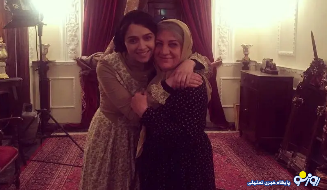 ترانه علیدوستی در پشت صحنه سریال شهرزاد