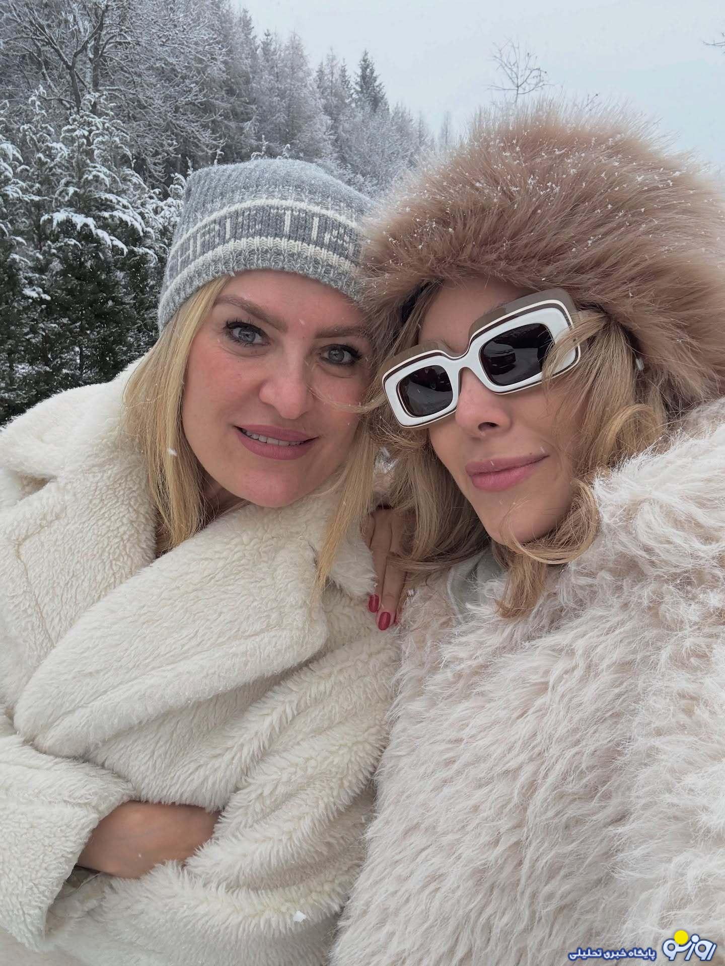 تصویری از رضا قوچاننژاد و سروین بیات در اتریش تصویری از رضا قوچاننژاد و سروین بیات در اتریش