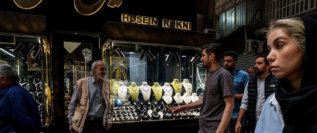 افزایش قیمت طلا در بازار تهران افزایش قیمت طلا در بازار تهران