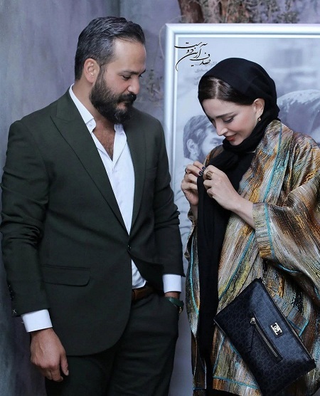 قاب پربازدید از بهنوش طباطبایی و میلاد کی‌مرام