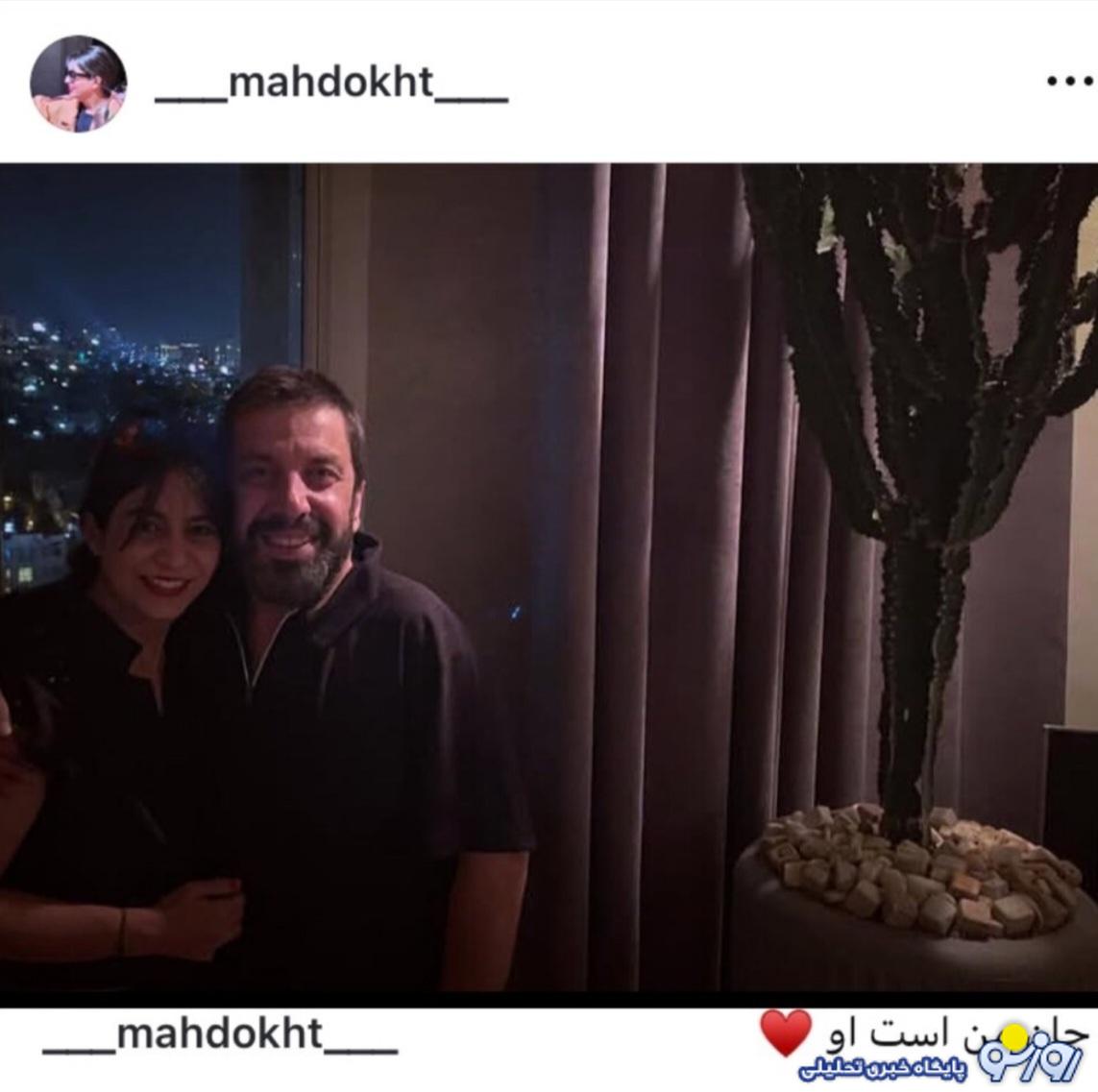 عکس جدید عاشقانه عباس جمشیدی در کنار همسر زیبایش/عکس عکس جدید عاشقانه عباس جمشیدی در کنار همسر زیبایش/عکس