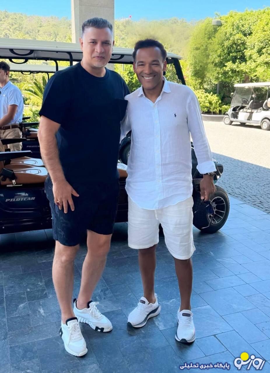 قاب تابستانه علی دایی و ژوزه مورایس در ترکیه قاب تابستانه علی دایی و ژوزه مورایس در ترکیه