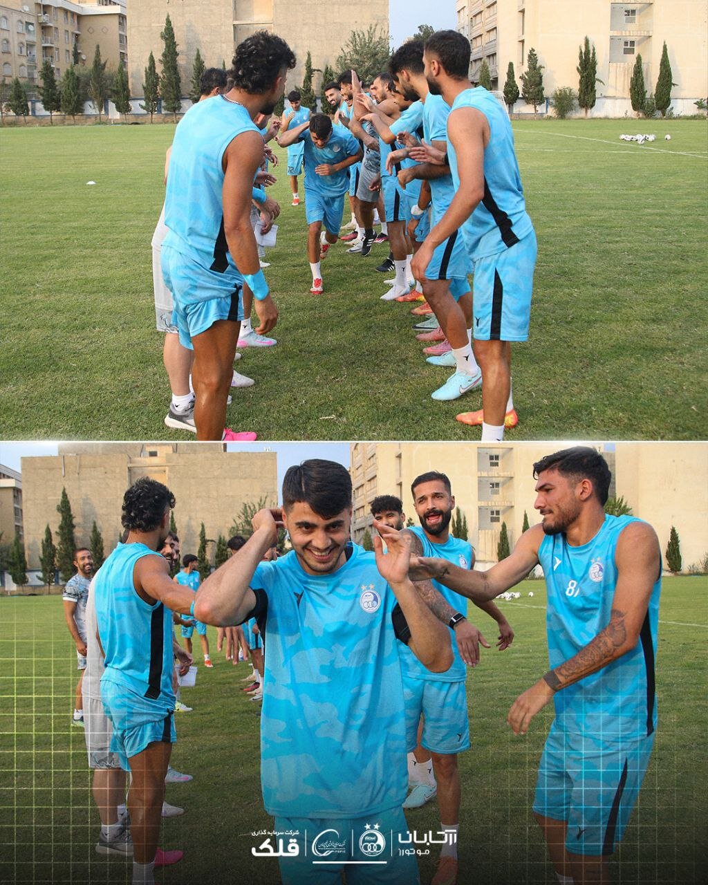 عکس| مهاجم جدید استقلالیها حسابی کتک خورد!