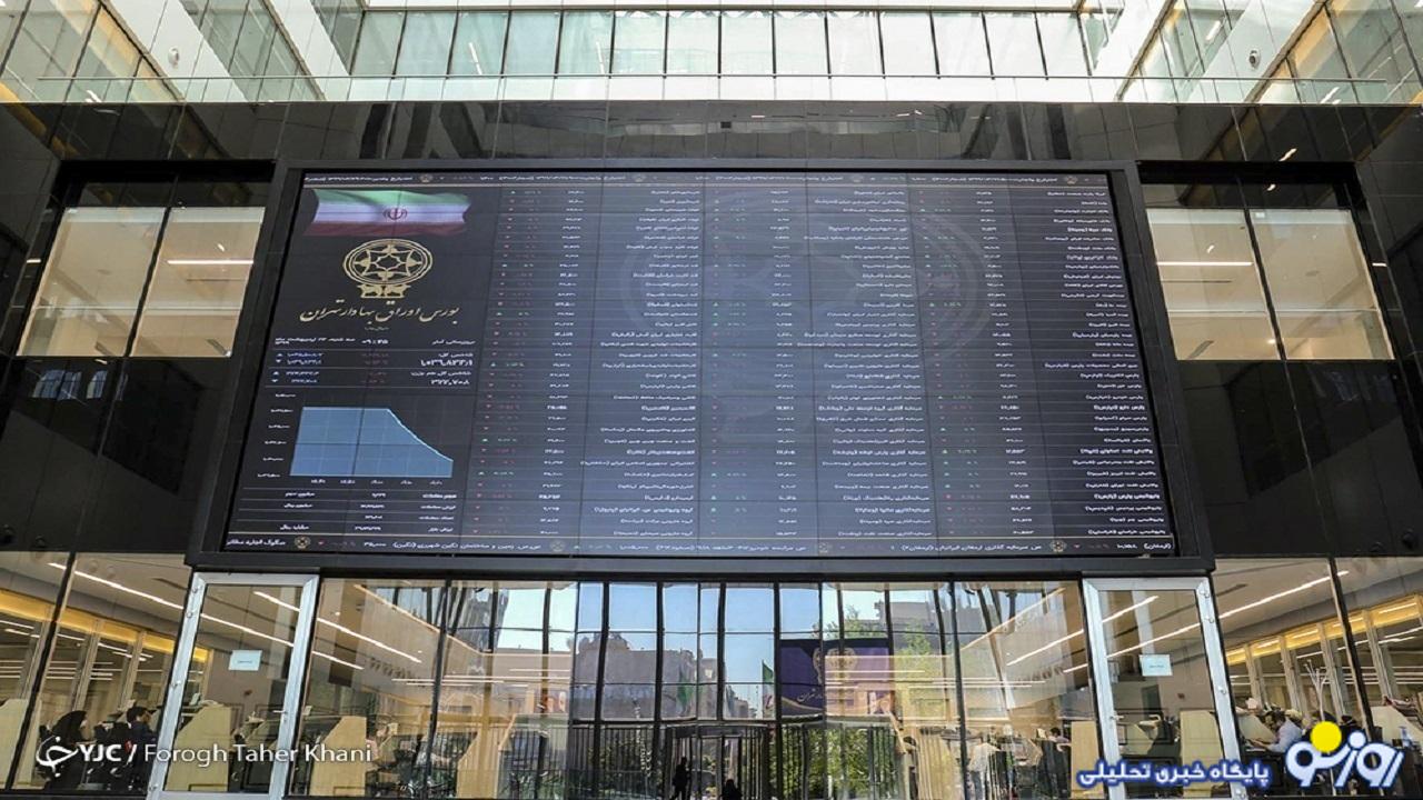 شاخص کل بورس در پایان معاملات امروز شاخص کل بورس در پایان معاملات امروز