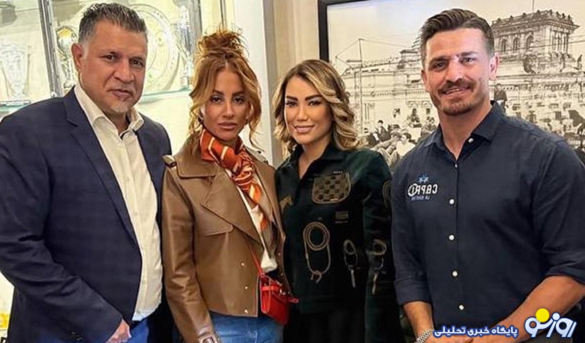 جنجالی شدن عکس بی حجاب همسران علی دایی و وریا غفوری جنجالی شدن عکس بی حجاب همسران علی دایی و وریا غفوری