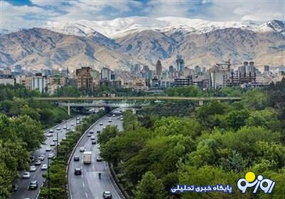 تداوم هوای قابل قبول در تهران
