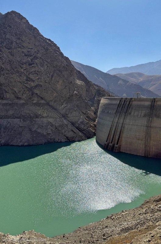 تصویری هولناک از سد کرج