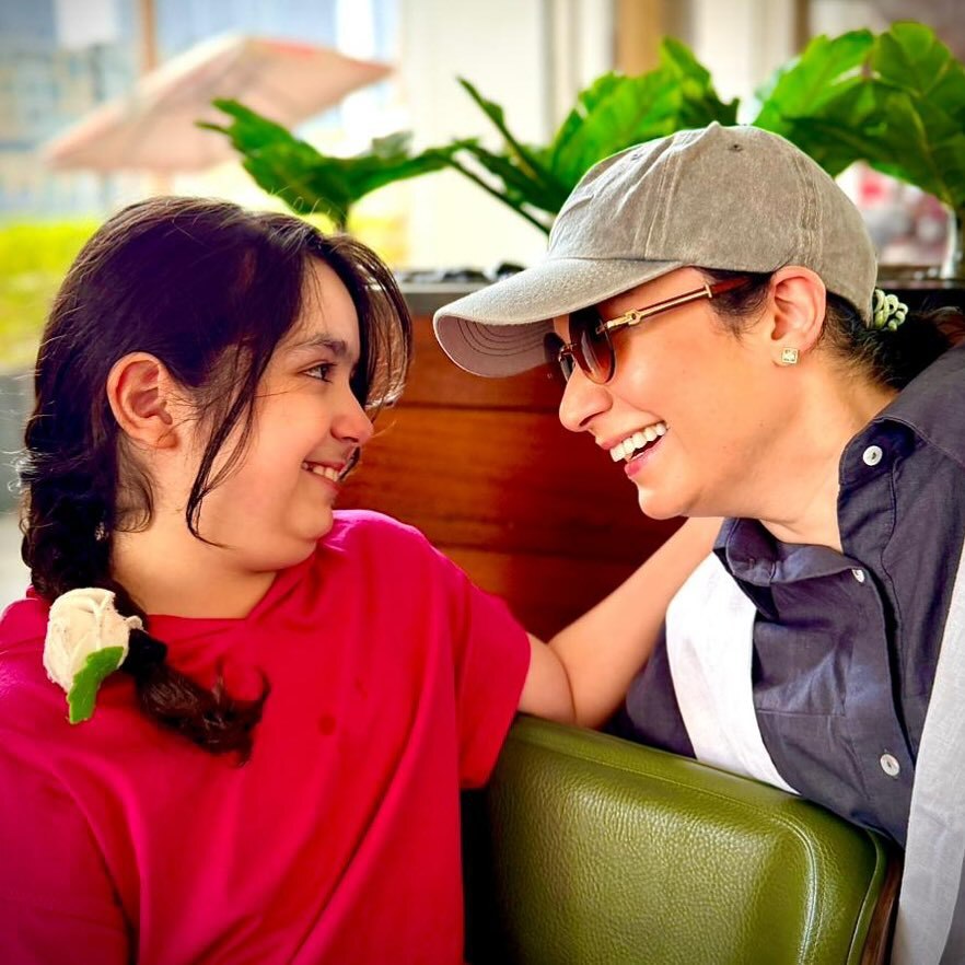 فهیمه سریال پایتخت در روز تولد دخترش