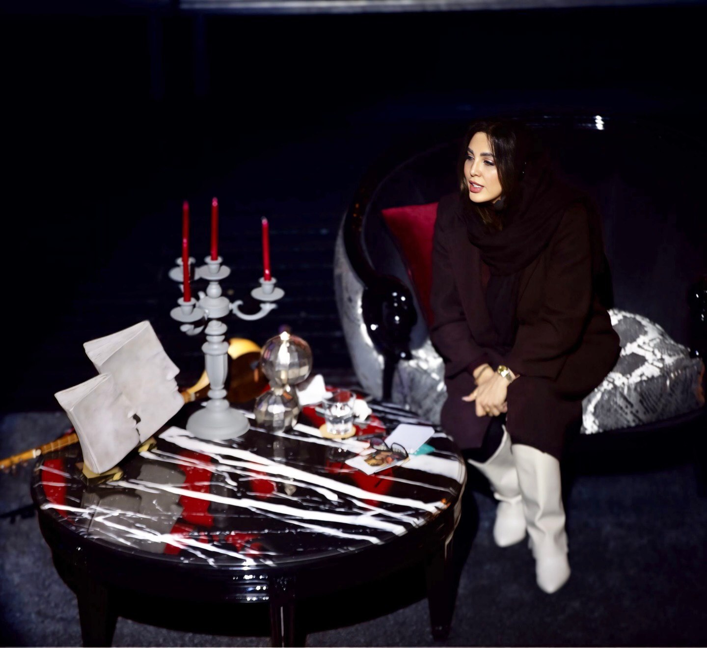 سفر لیلا بلوکات به اردبیل و مراسم چهارمین سالگرد کتابشهر و سورپرایز جشن تولد