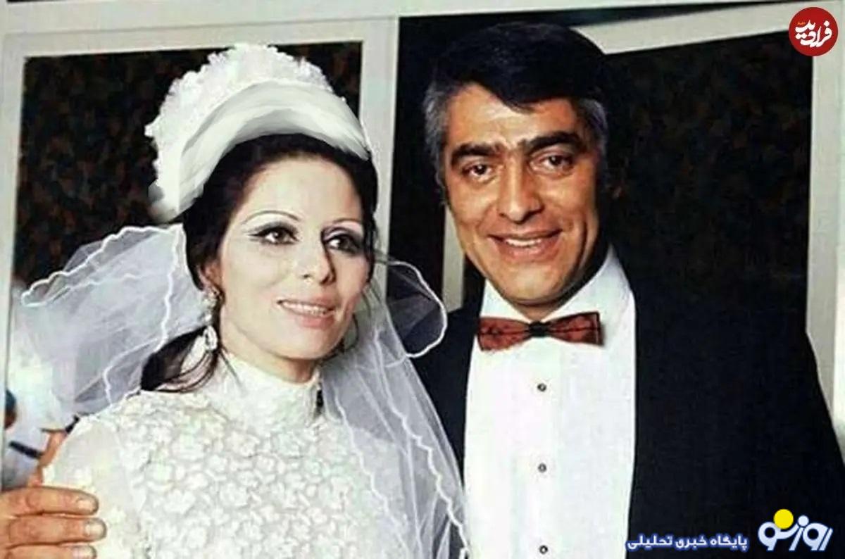 همسر فردین در ۷۱ سالگی در کنار نوه‌اش