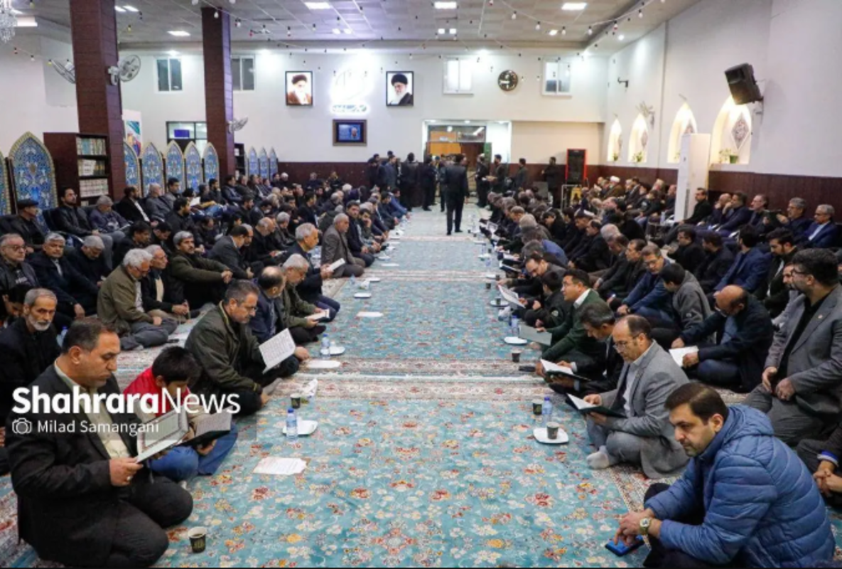 تصاویری از مراسم ترحیم خانواده سقاب اصفهانی