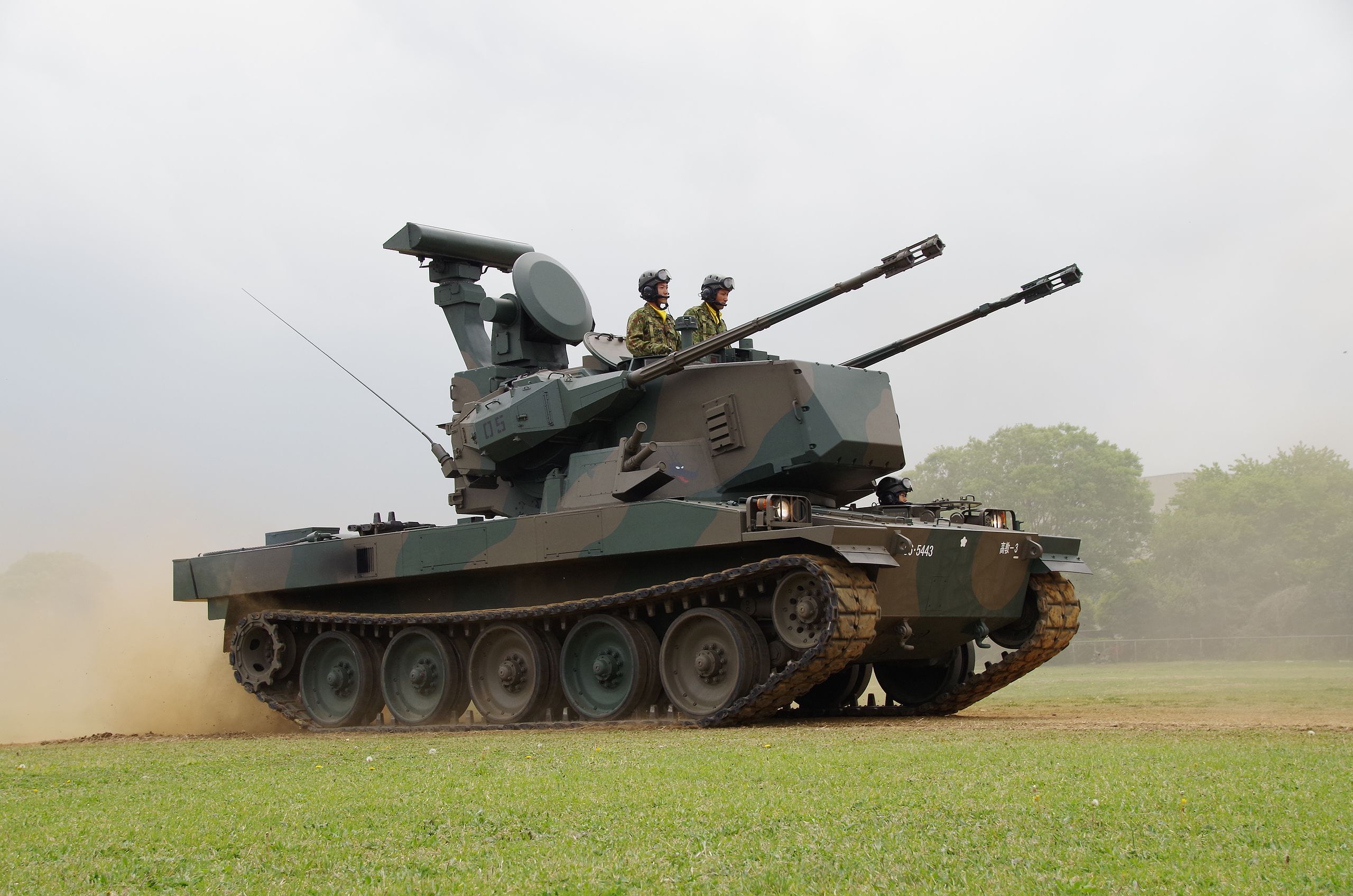 سامانه پدافند هوایی Type ۸۷ ژاپن سامانه پدافند هوایی Type ۸۷ ژاپن