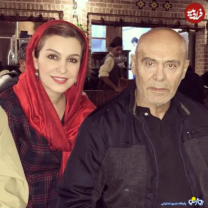 «جمشید هاشم پور» در کنار «ماهچهره خلیلی»