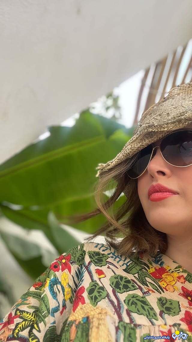 استایل بهنوش طباطبایی در سفر به جنوب وایرال شد