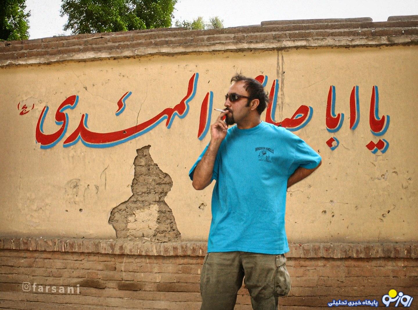 عکسی متفاوت از رضا عطاران عکسی متفاوت از رضا عطاران