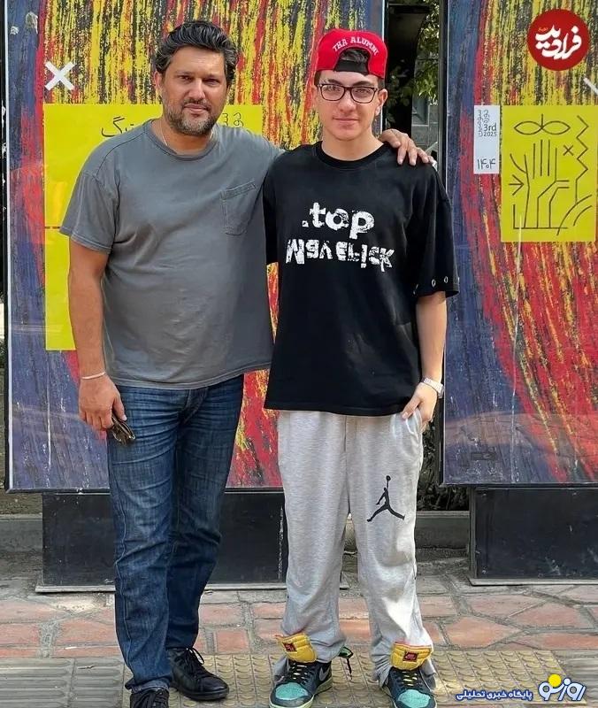 چهره علی ثروتیانِ سریال آنام در ۱۷سالگی در کنار حامد! چهره علی ثروتیانِ سریال آنام در ۱۷سالگی در کنار حامد!