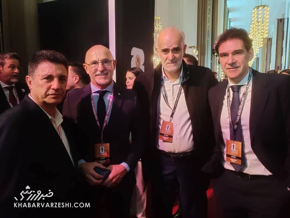 قلعه‌نویی در مراسم قرعه‌کشی جام جهانی