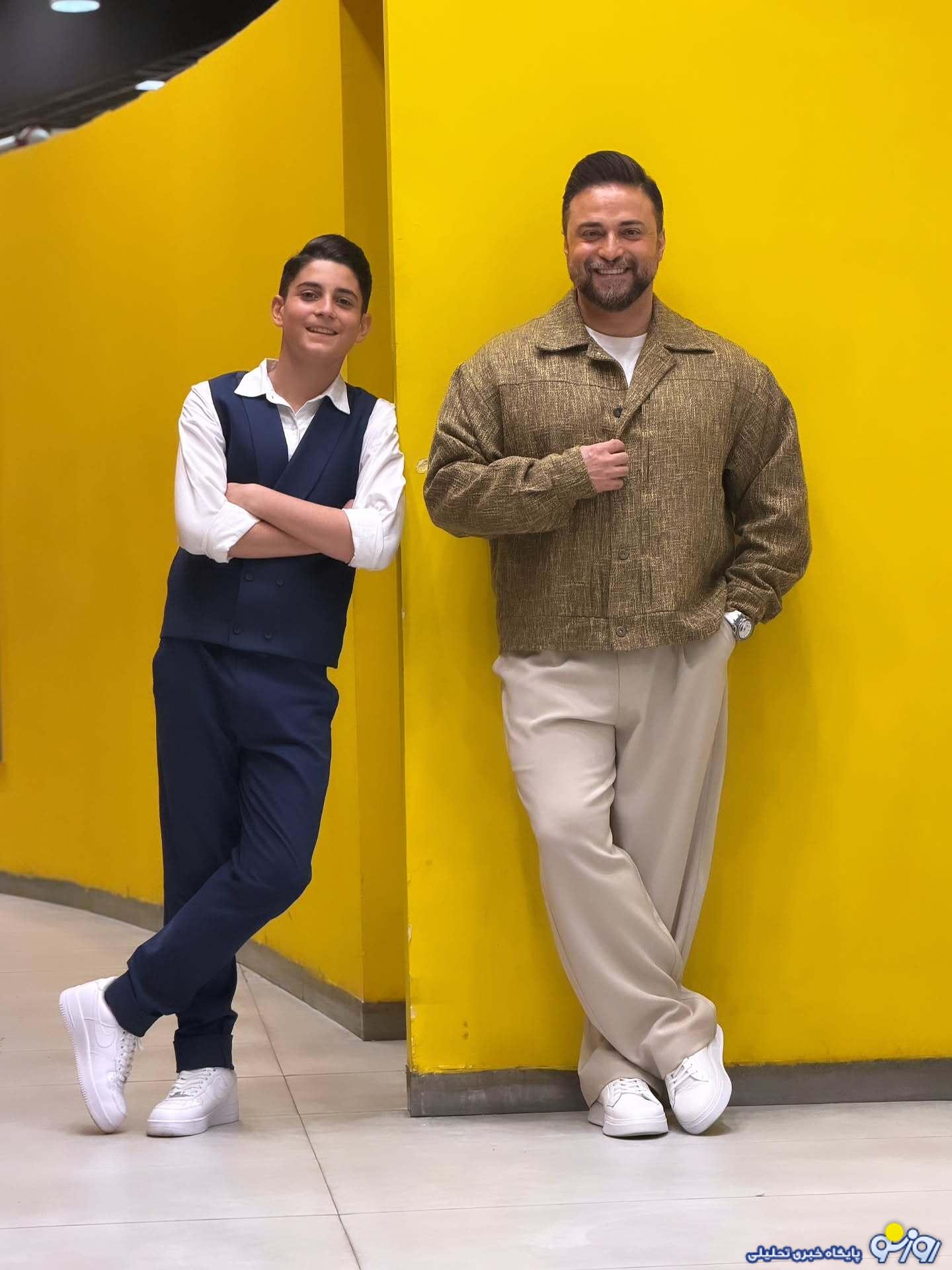 قابی متفاوت از بابک جهانبخش به همراه پسرش! قابی متفاوت از بابک جهانبخش به همراه پسرش!