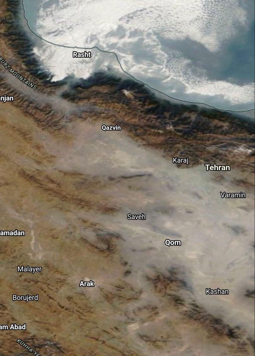 آلودگی هوای تهران