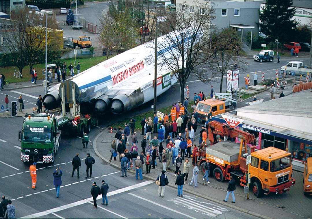 انتقال توپولوف تو-144 به موزه زینسهایم آلمان